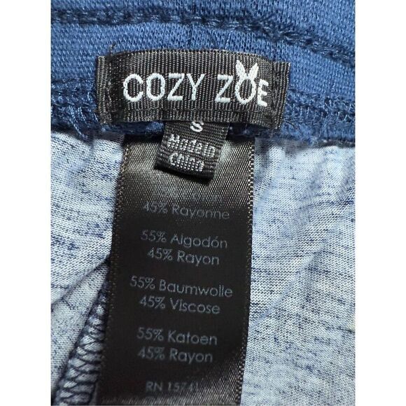 Cozy Zoe‎ Let's Flamingle Christmas Pajama Set Womens S Pink Flamingo Holiday - Picture 7 of 14